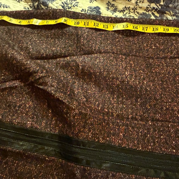 WORTH NY FALL WOOL TWEED BLEND 2-Pc Jacket & Skirt Quality Fall Winter Business - Picture 12 of 15